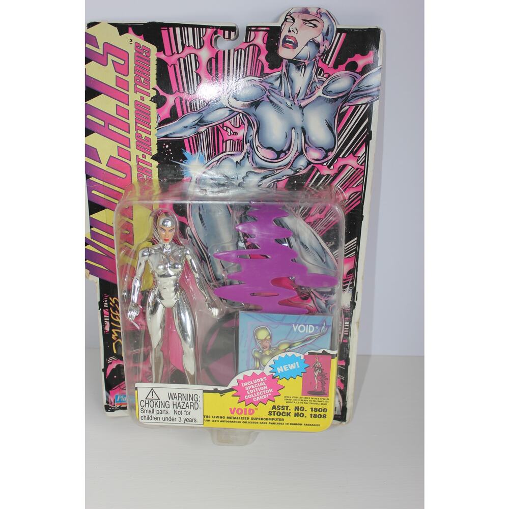 Playmates Toys Wildcat's Void Action Figure Collector's Edition Silver